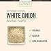 Frontier Co-op Frontier Organic Chopped Onion 1 Pound Dried  Chopped Sweet Organic White Onion Kosher Sustainably Grown - Image 4