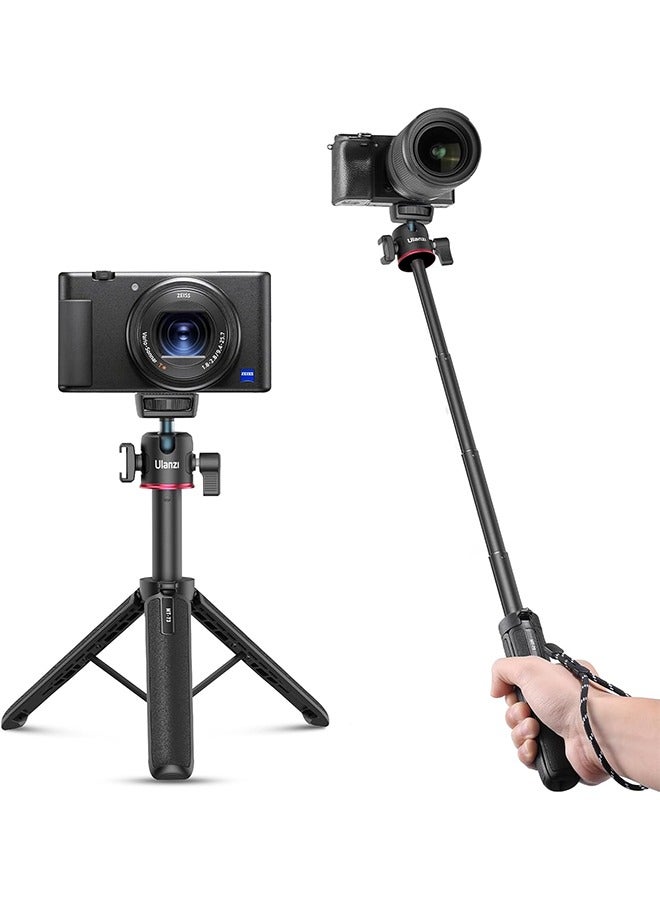 يولانزي حامل ثلاثي القوائم u LAN Z IMT-73، حامل ثلاثي القوائم صغير ذاتي IE، مقبض لكاميرا الويب Canon G7X mark III Sony Z V-1 Rx100 VII A6400 A6600 تسجيل SV للكاميرا  - Image 1