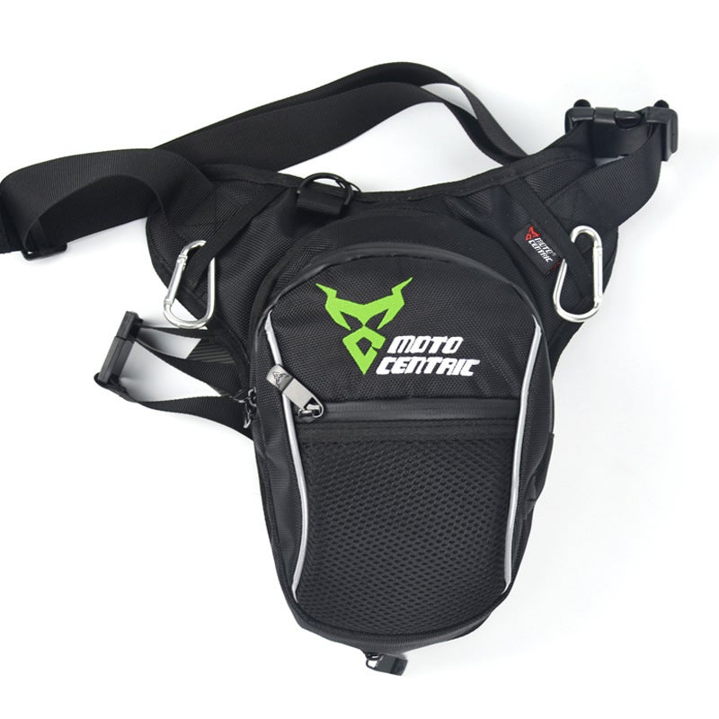 Generic MOTOCENTRIC Motorcycle Leg Bag Motorcycle Racing Riding Crossbody Waist Leg Bag Knight Equipment Water-repellent 0100-MC Leg Bag Green Label