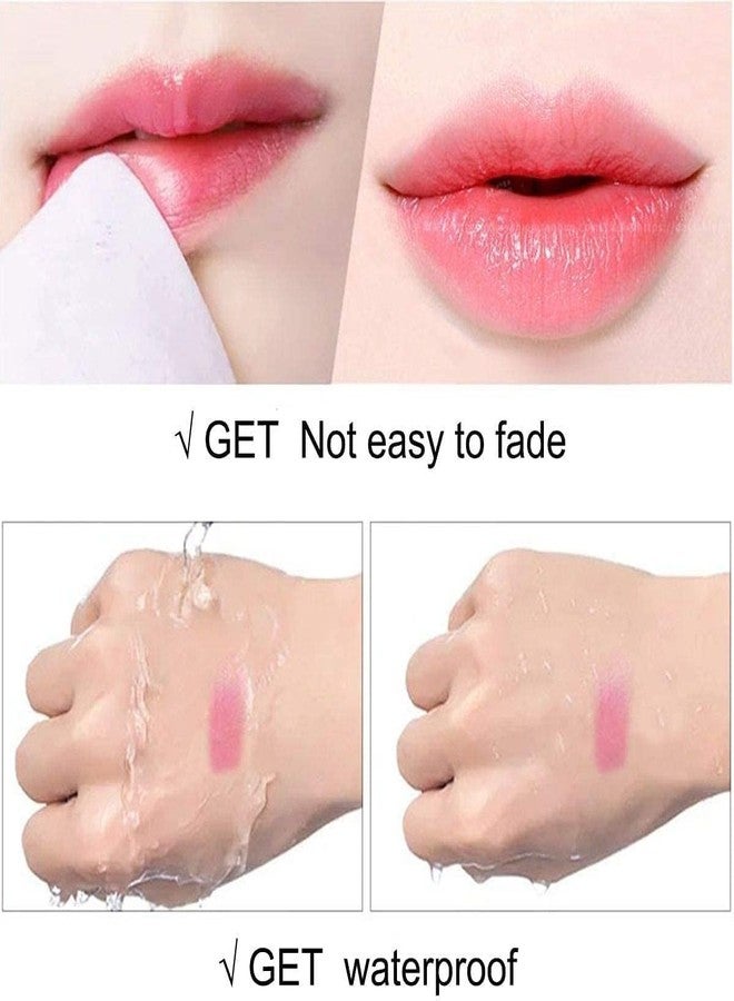 Glamyou Magic Color Changing Lipstick Hydrating Natural Lip Balm Lip Care For Girls Womens (Red) - Image 4