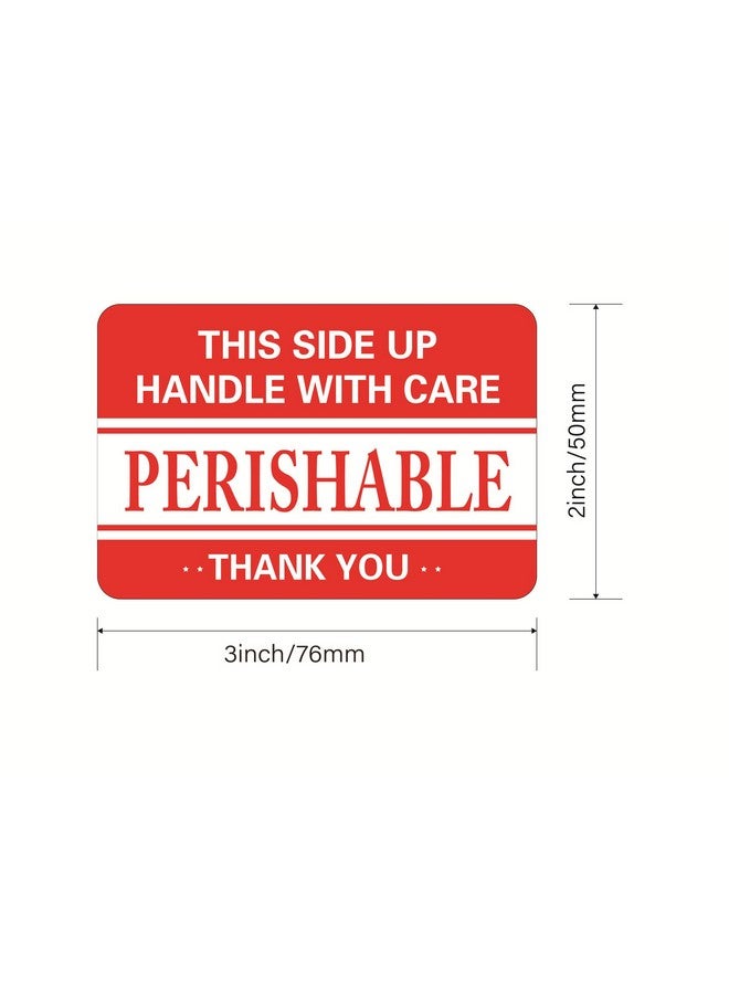 tianxiang 200 2X3 Fragile Handle With Care Perishable Shipping Labels Stickers - Image 2