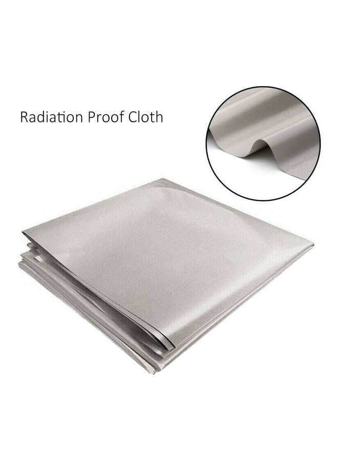 NIBEMINENT Anti Radiation Fabric Silver 100x110cm - Image 3