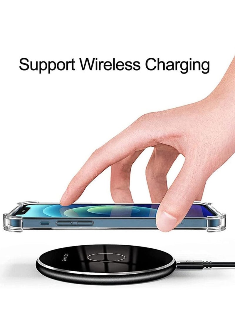 MIGOFAST iPhone 14 Pro Max Case Clear Soft Flexible TPU Anti Shock Slim Transparent Back Cover with Reinforced Bumper Corners - Image 3