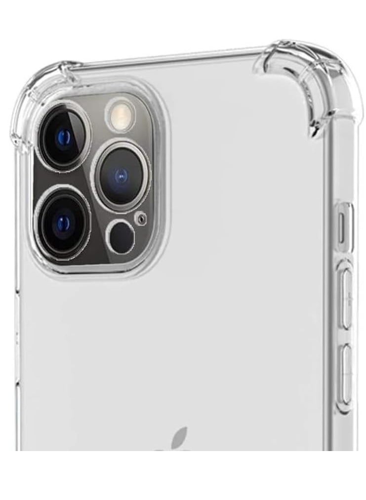 MIGOFAST iPhone 14 Pro Max Case Clear Soft Flexible TPU Anti Shock Slim Transparent Back Cover with Reinforced Bumper Corners - Image 4