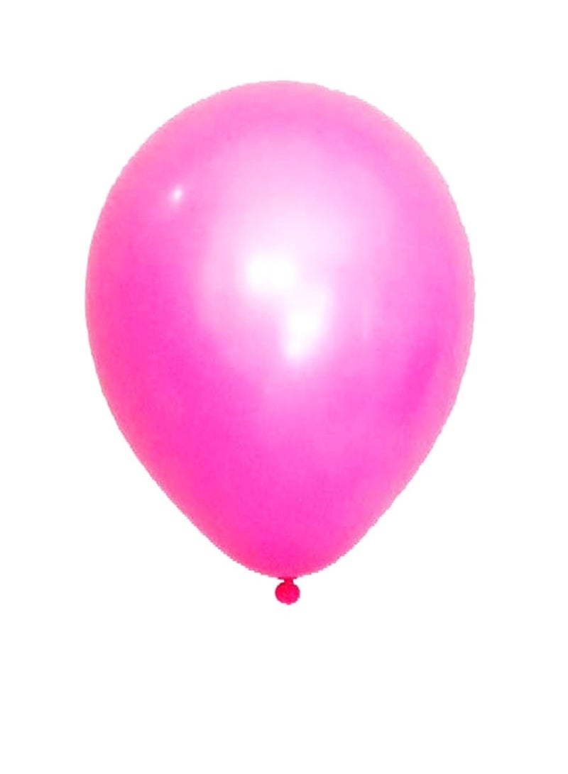 PARTY FUN Metallic Balloon 12 Inch Pink Color 40 Pcs  - Image 2