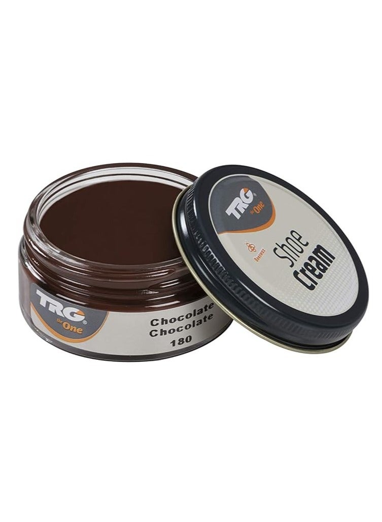 TRG Shoe Cream # 180 Chocolate 50ml - Image 1