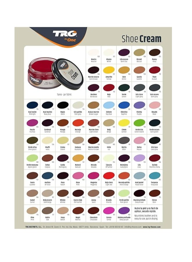 TRG Shoe Cream # 180 Chocolate 50ml - Image 3