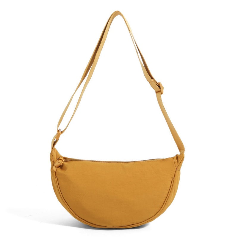 Japanese Style Solid Color Nylon Waist Bag / Belt Bag for Women - Image 1