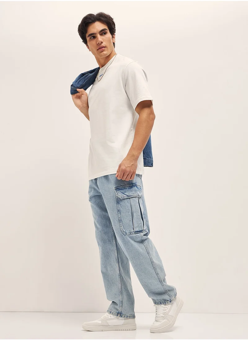 THE BEAR HOUSE Men’s Cotton T-Shirt – Soft, Breathable & Comfortable, Perfect for Casual Wear, Ideal for Everyday & Summer Wear