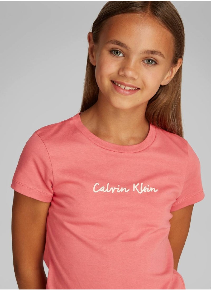 Calvin Klein Jeans Slim Short Sleeve T-Shirt  - Image 3