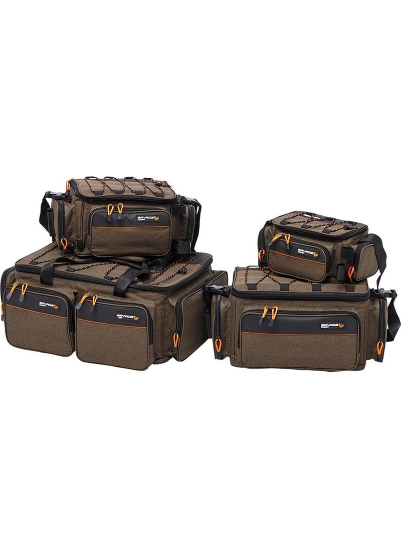 Savage Gear حقيبة نظام صندوق L 4 صناديق 24X47 سم 18 لتر  - Image 3