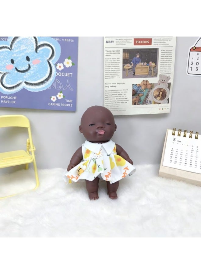 Natalia's Popular Stress-Relief Doll Clothes For Dark-Skinned Dolls 10cm Are Suitable For Trendy Toys, And Multiple Styles Are Available - Image 3