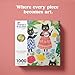 Cross & Glory Cross Glory The Whiskered Tea Society 1000 Piece Jigsaw Puzzle for Adults Whimsical Cat Puzzle Charming Garden Tea Party Scene - Image 4