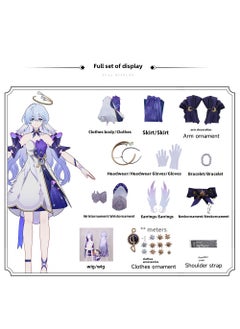 Anime Raven Cosplay Costume Womens Full Set High with broken bird clothing + accessories + wig
