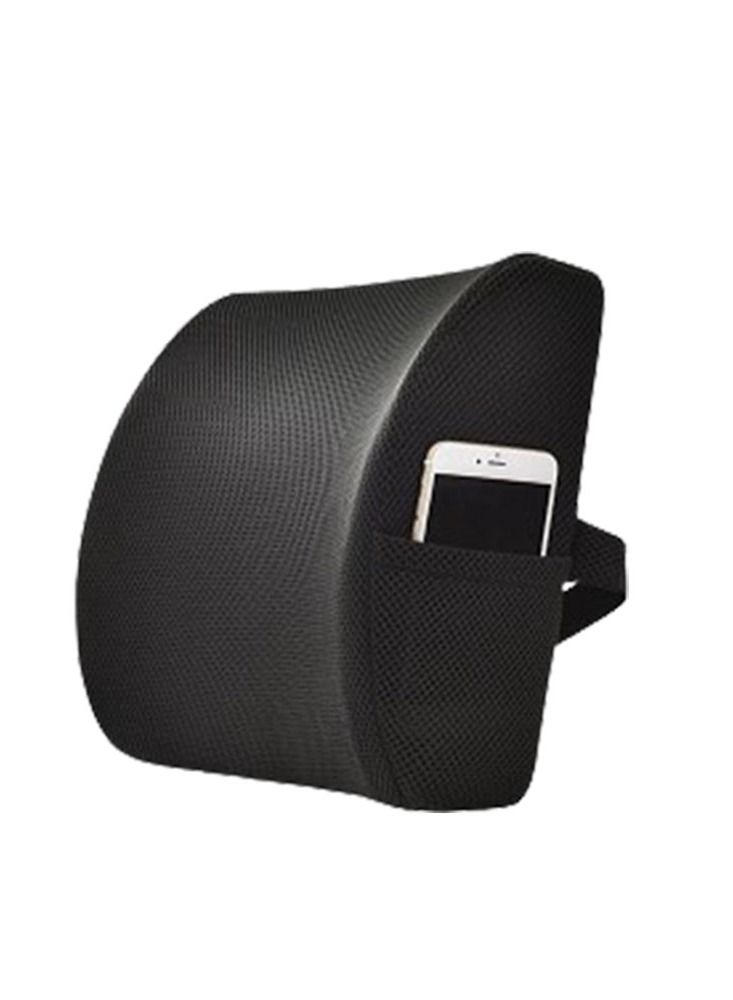 Sharpdo Cushion Lumbar Support Pillow Memory Cotton Inner Core For Car Office Computer Chair 34*33*12cm - Image 1