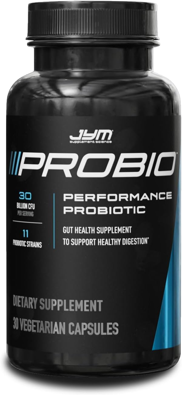 JYM Supplement Science ProBio JYM Performance Probiotic Heart Gut Immune Health Athletic Recovery and Body Composition for Men  Women 30 Day Supply - Image 1
