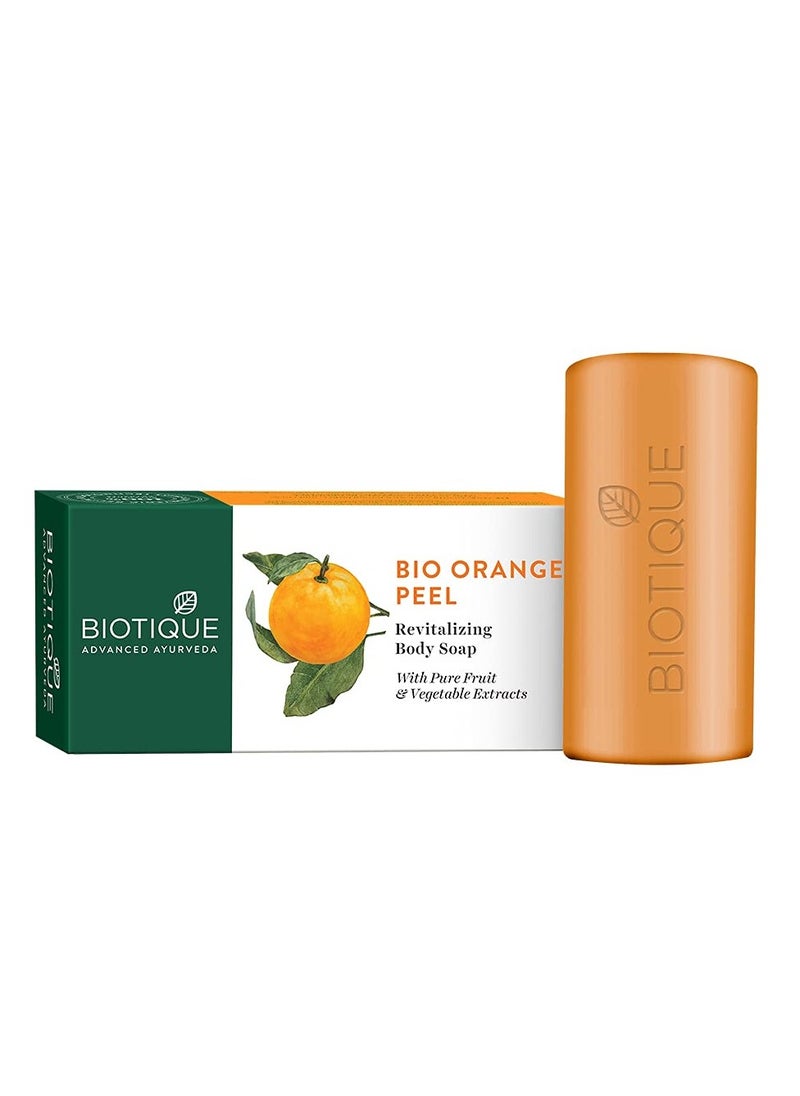 Biotique Biotique Bio Orange Peel Revitalizing Body Soap 150g  - Image 1