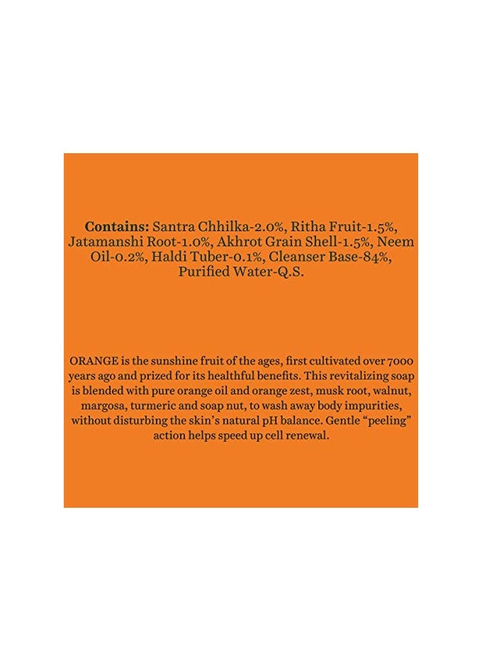 Biotique Biotique Bio Orange Peel Revitalizing Body Soap 150g  - Image 2