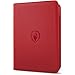 Fabmaker Premium Zip Card Binder Fabmaker 9 Pocket Trading Card Binder PU Cover Zipper Card Collection Album Sturdy 360 SideLoading Card Folder Holder for Game Sports Cards Red - Image 3