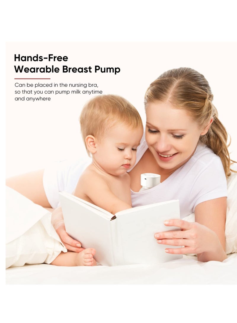Breast Pump, Portable Pump with 3 Mode  9 Levels Strong Pumping, Anti-backflow Ultra, Touch Control LED Display, 19/22mm Flange Painless Breastfeeding Breast Pump - Image 2