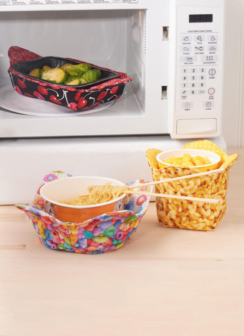 Simplicity SS3025OS Insulated Microwavable Cozies Sewing Pattern Packet by Carla Reiss Design, Design Code S3025, One Size, Multicolor - Image 2