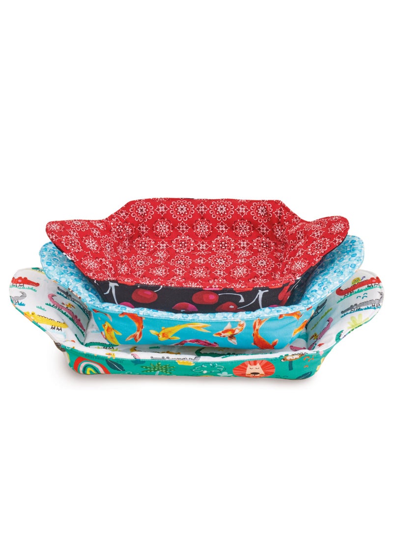 Simplicity SS3025OS Insulated Microwavable Cozies Sewing Pattern Packet by Carla Reiss Design, Design Code S3025, One Size, Multicolor - Image 4