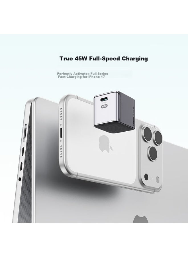 Miiiw 40w Apple 17 Max Config 45w Full Power Gan Charger Compact Charger Set Compatible With Apple Huawei Supports Xiaomi Private Protocol - Image 1