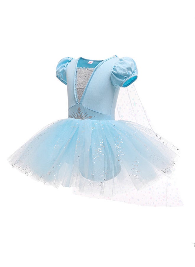 Princess Ballet Tutu Dress Fancy Dance Wear Ballerina Costume Outfit Dancewear for Toddler & Little Girls
