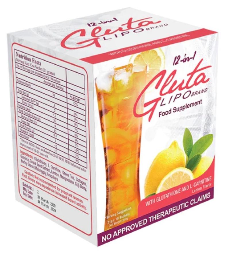 Gluta Lipo juice slimming Juice 10 sachets