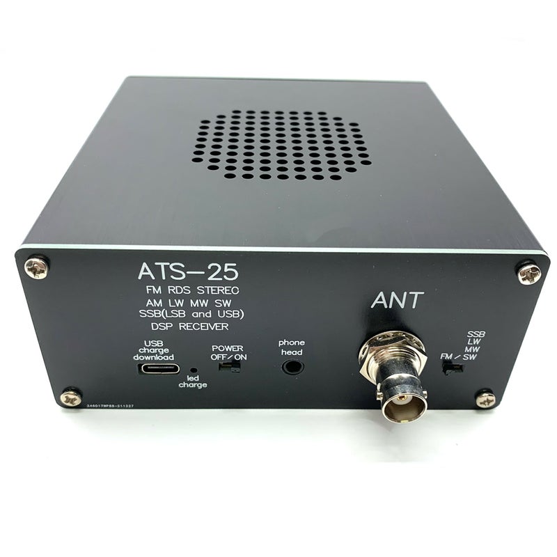 All-Band Radio Receiver 2.4 Inch Color Touch Screen - Aluminium Alloy Wear-Resistant Cover DSP Receiver for Home Outdoor Radio Enthusiasts - Image 5