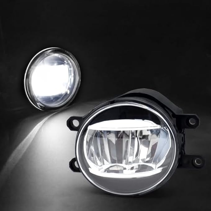 Unity 1Pair Led Fog Lights For Toyota 20092013 Corolla20122015 Tacoma20102013 4Runner20072014 CamryRav4 Matrix Avalon Prius Solara Venza Yaris2006 Scion For Lexus Gs350 Hs250H IsF - Image 1