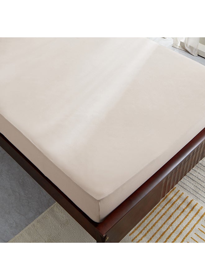 Home Box Bristol Olympic Queen Fitted Sheet 200 x 25 x 160 cm Blue  - Image 3