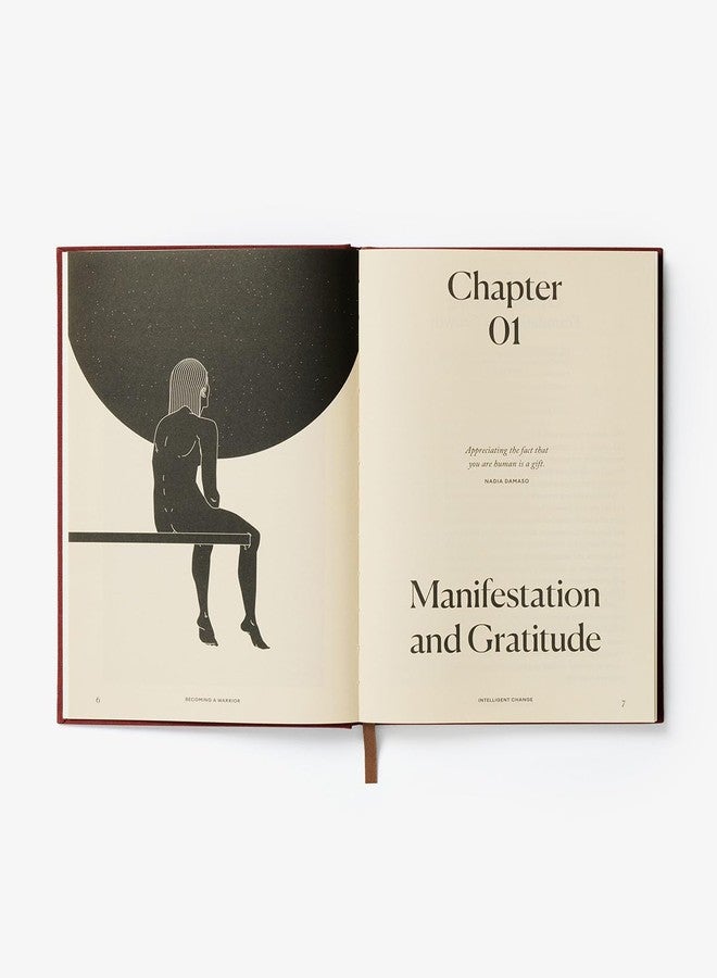 Intelligent Change Becoming a Warrior Guided Journal for Women: 100+ Prompts for Self-Discovery, Gratitude, & Facing Fears, B5 Large Undated Manifestation Journal Notebook for Long-format Writing & Reflection, Created - Image 3