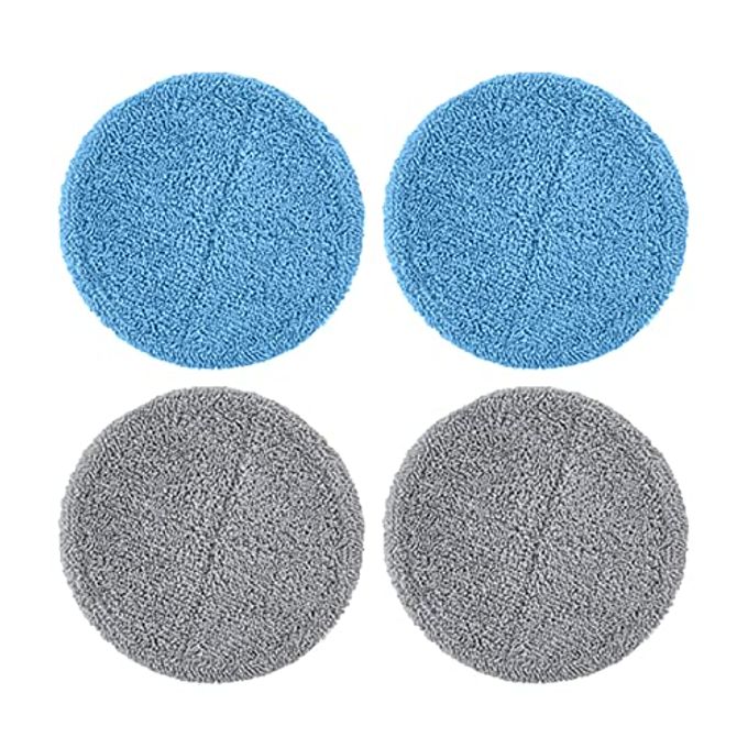 MOP PADS REPLACEMENT FOR IDEM002N1 CORDLESS ELECTRIC MOP WASHABLE AND REUSABLE MICROFIBER