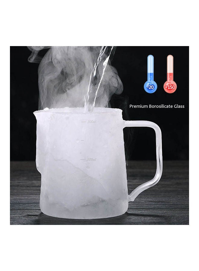 NIBEMINENT Milk Frothing Pitcher Clear 18.20x11.70x13.80cm - Image 5