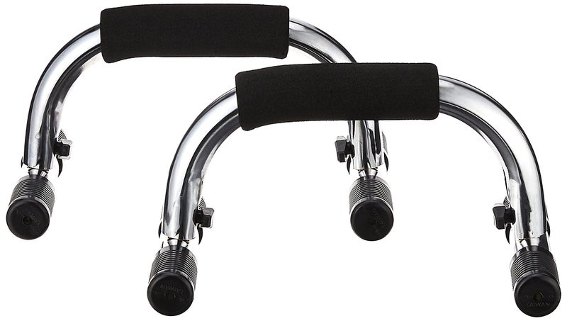 CAP Barbell Push Up Bars (Pair), Chrome - Image 2