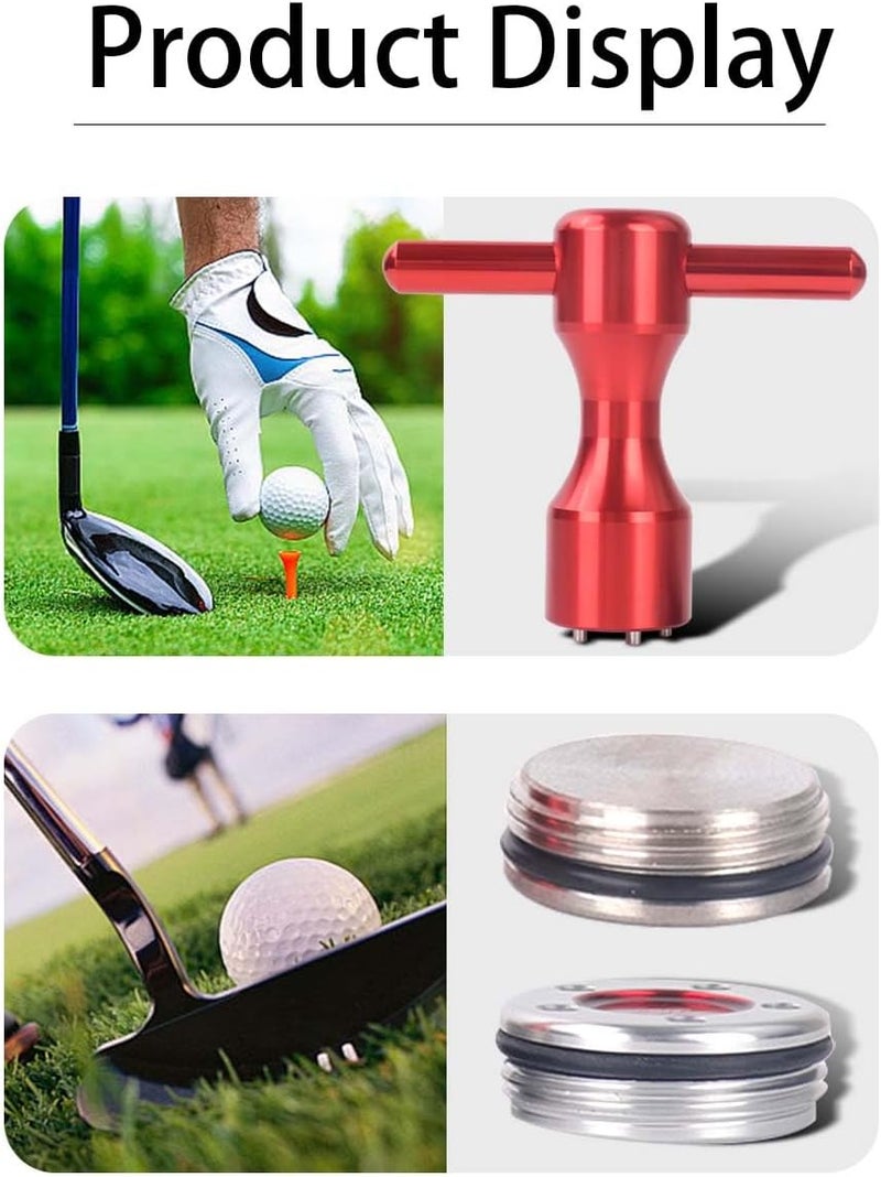Hi-Star وزنات حمراء مخصصة 2 قطعة + مفتاح أحمر لباتر Titleist Scotty Cameron - Image 3