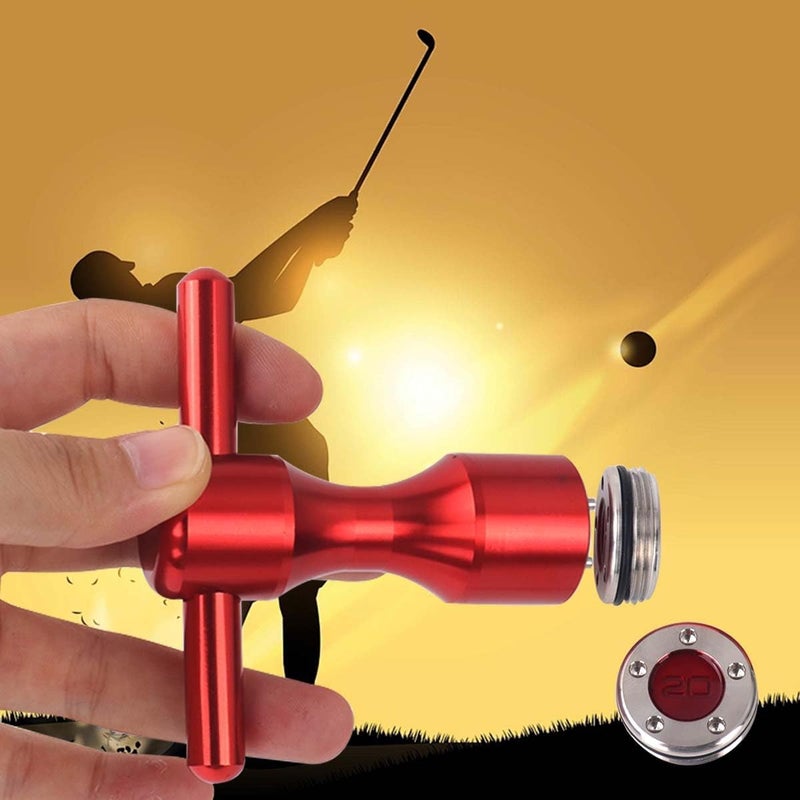 Hi-Star وزنات حمراء مخصصة 2 قطعة + مفتاح أحمر لباتر Titleist Scotty Cameron - Image 4