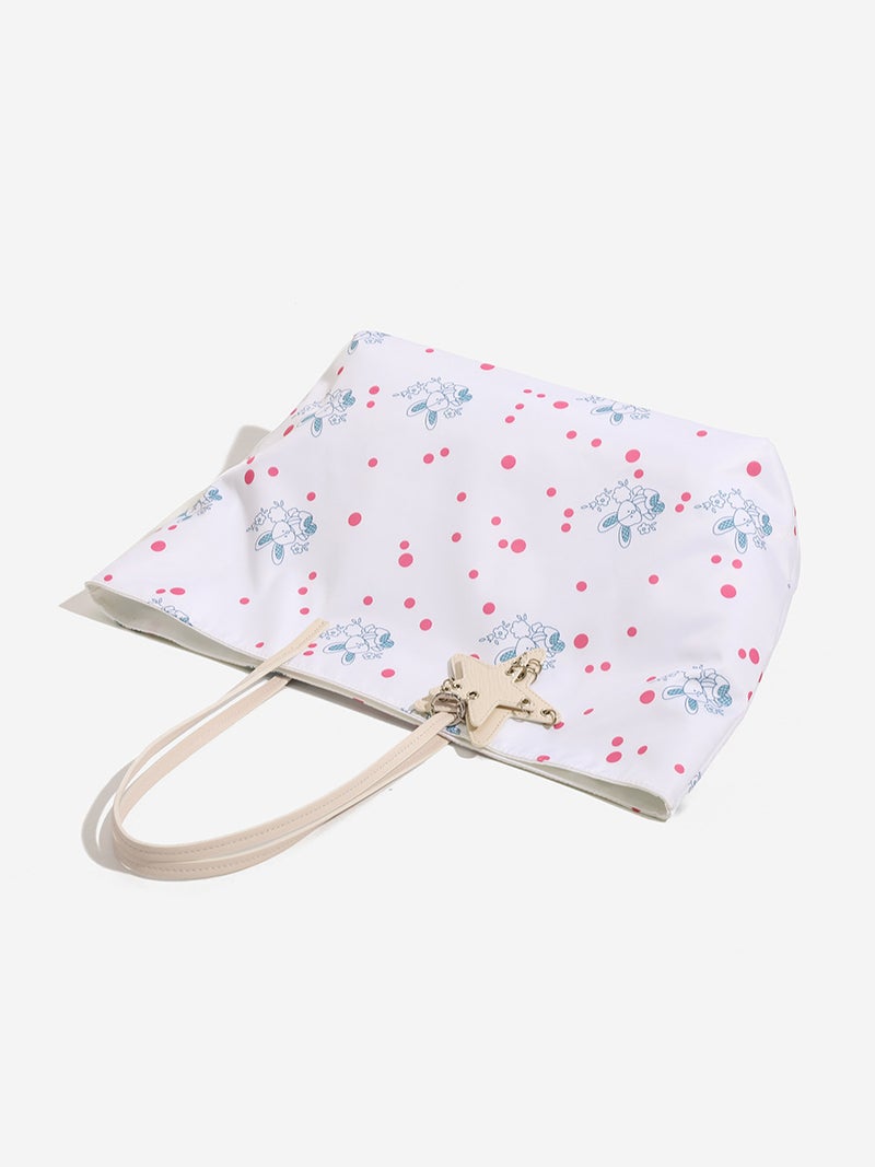 Niche Design Double-Sided Tote Bag Large Capacity Printed Class Commuting Women'S Bag Shoulder Handbag - Image 5