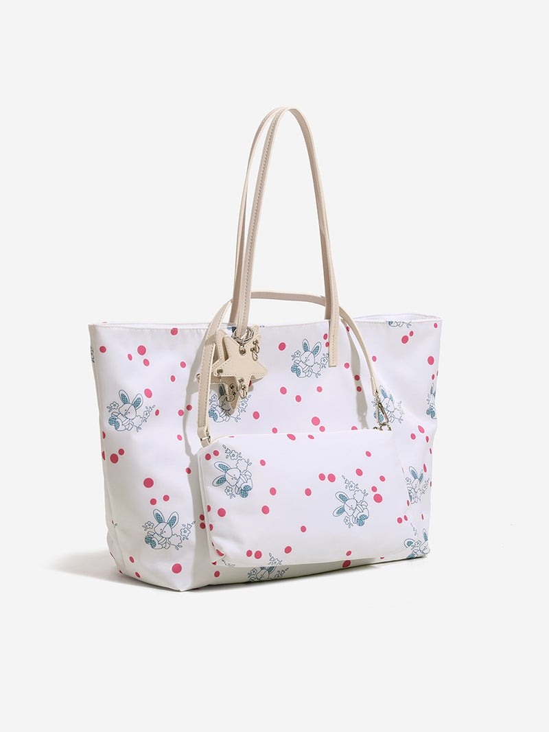 Niche Design Double-Sided Tote Bag Large Capacity Printed Class Commuting Women'S Bag Shoulder Handbag - Image 4