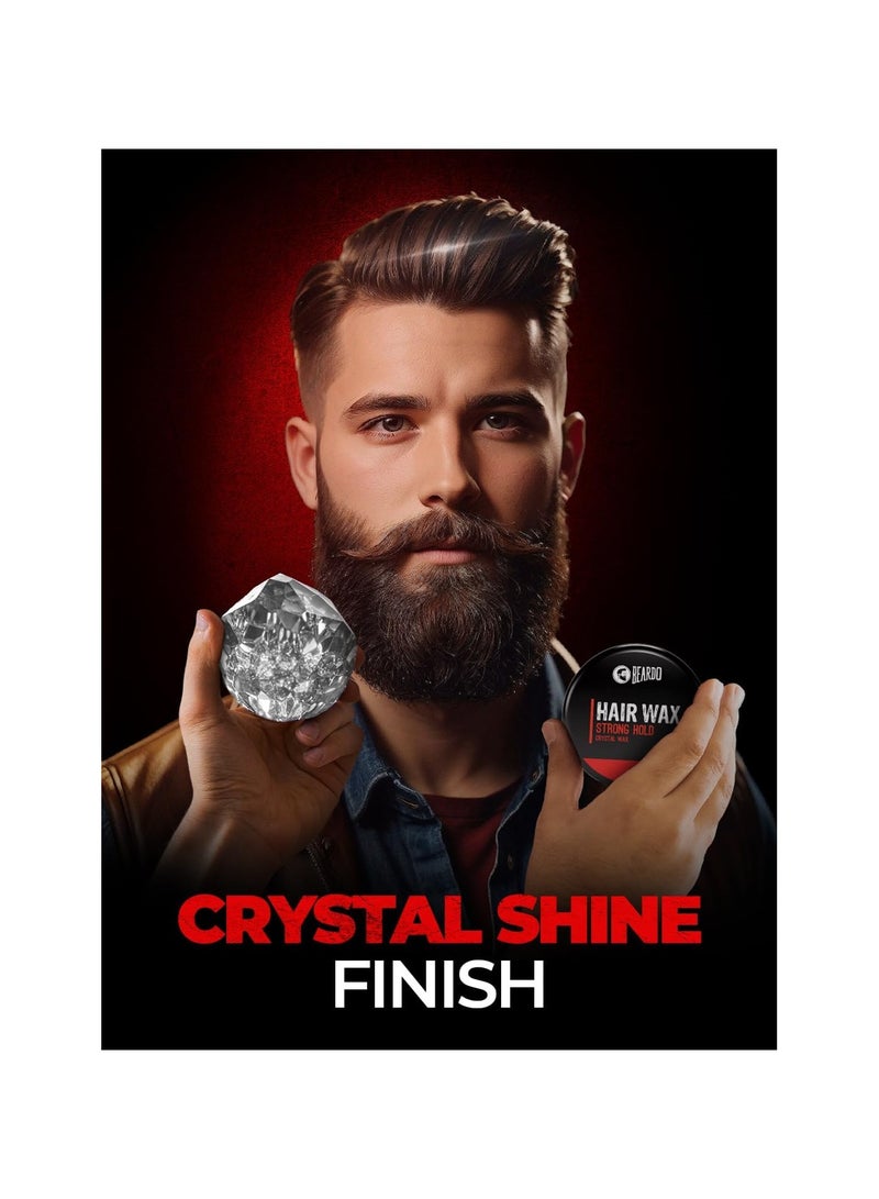 بيردو شمع للشعر شمع كريستالي طبيعي قوي التثبيت، 100 جرام (عبوة من قطعة واحدة) - Image 2