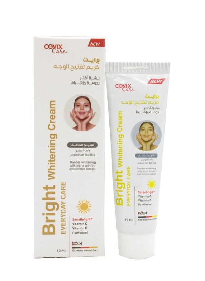 covix - Face whitening cream for smoother and brighter skin 60ML - Image 1