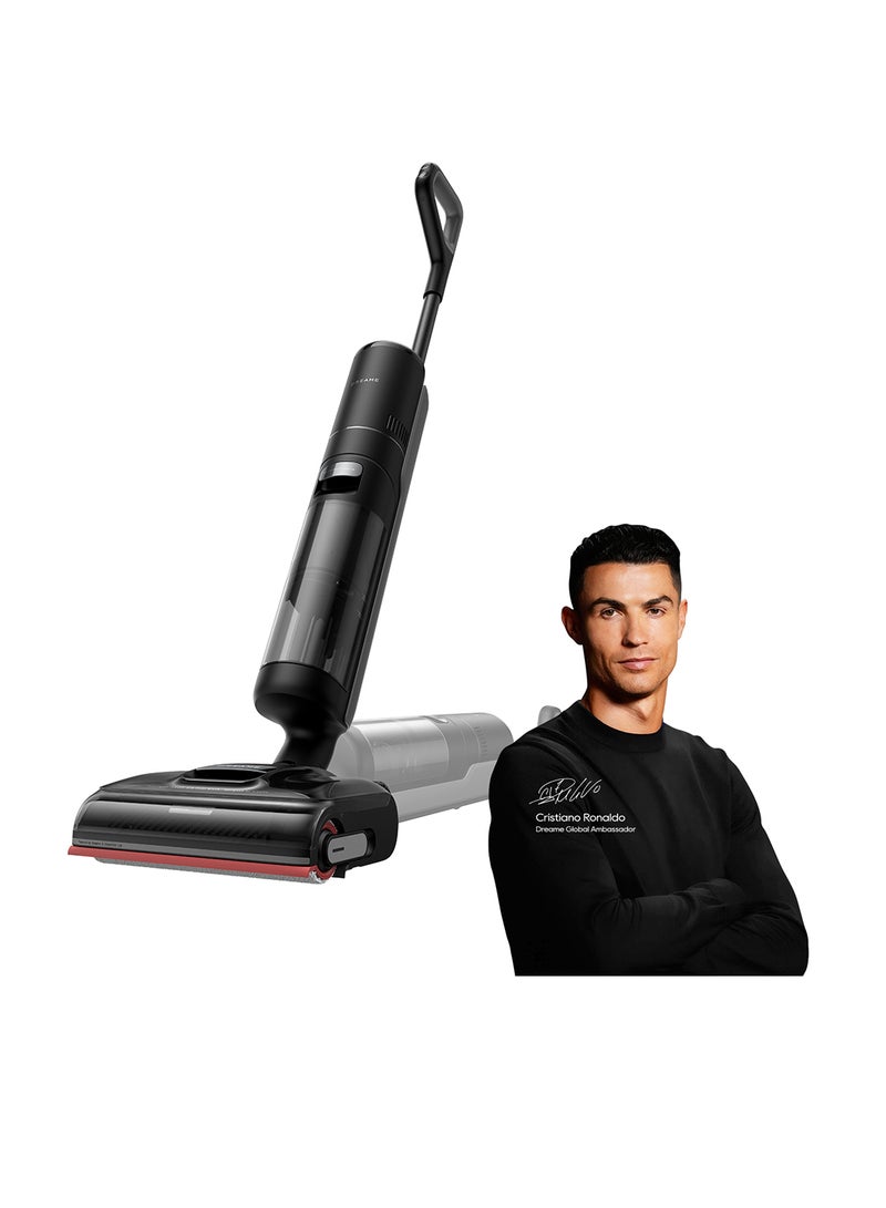 Dreame H15 Pro Wet and Dry Vacuum, GapFree AI DescendReach Robotic Arm, Triple Edge Coverage, 21KPa Suction, 0 Tangle, Immersive 100°C Brush Wash, 5 min 90°C Drying, 180° Lie-Flat, App Control 200 W HHR46A Black - Image 1
