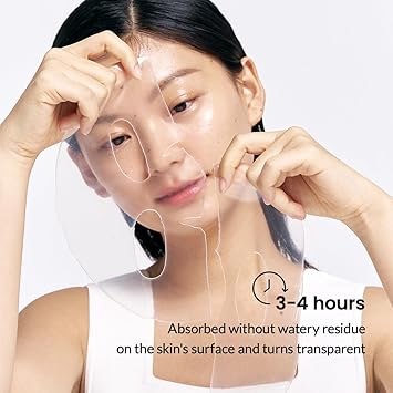 BIODANCE Hydro Ceranol Real Deep Mask Overnight Hydrogel Mask Soothing Moisturising Nutritious 34 g x 4 Pieces - Image 5
