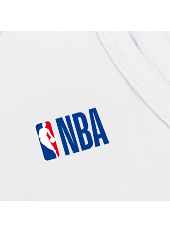 Nba Men's Solid Color Elastic Cotton Inner Tight-fitting Sweatshirt Slim Fit Basketball Sports Vest Sleeveless Base Layer - Image 4