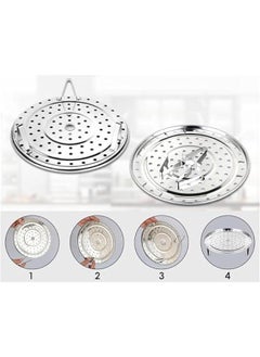 Generic Steamer Rack 8.5 Inch Stainless Steel Steaming Rack Steam Tray with Removable Legs for Steamer Cookware Instant Pressure Cooker Multi-functional Steamer Basket  - Image 3