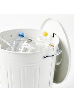 Zaboon Bin With Lid, White, 40 L  - Image 2