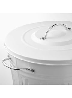 Zaboon Bin With Lid, White, 40 L  - Image 5
