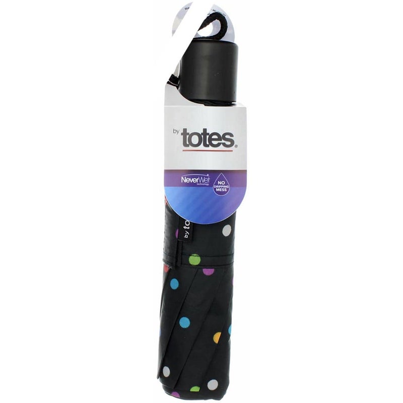 Totes Totes Manual Umbrella Large Nylon Steel Asstd Colors  - Image 3