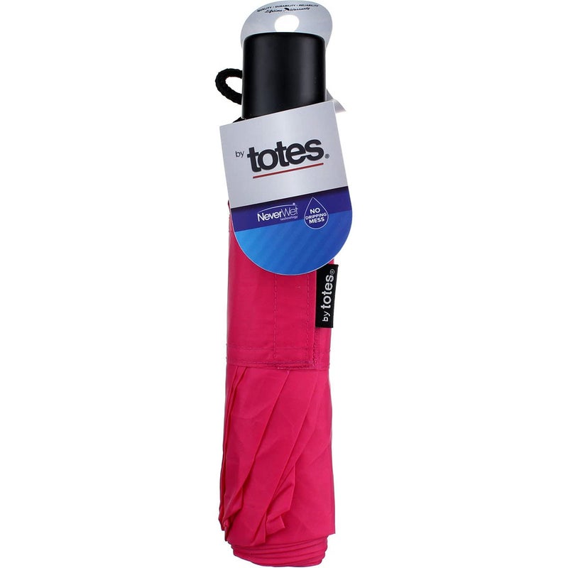 Totes Totes Manual Umbrella Large Nylon Steel Asstd Colors  - Image 2